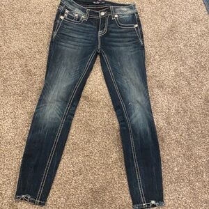 Miss me low rise ankle jeans size 27